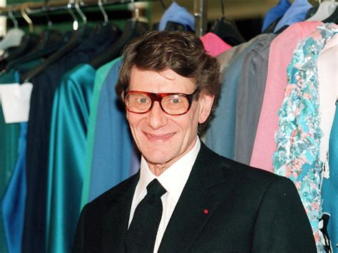 Fashion History–Designer Yves Saint Laurent .